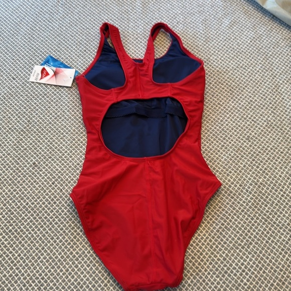 Adoretex girls Guard Polyester Wide Strap Swimsuit size 30 - Picture 2 of 10